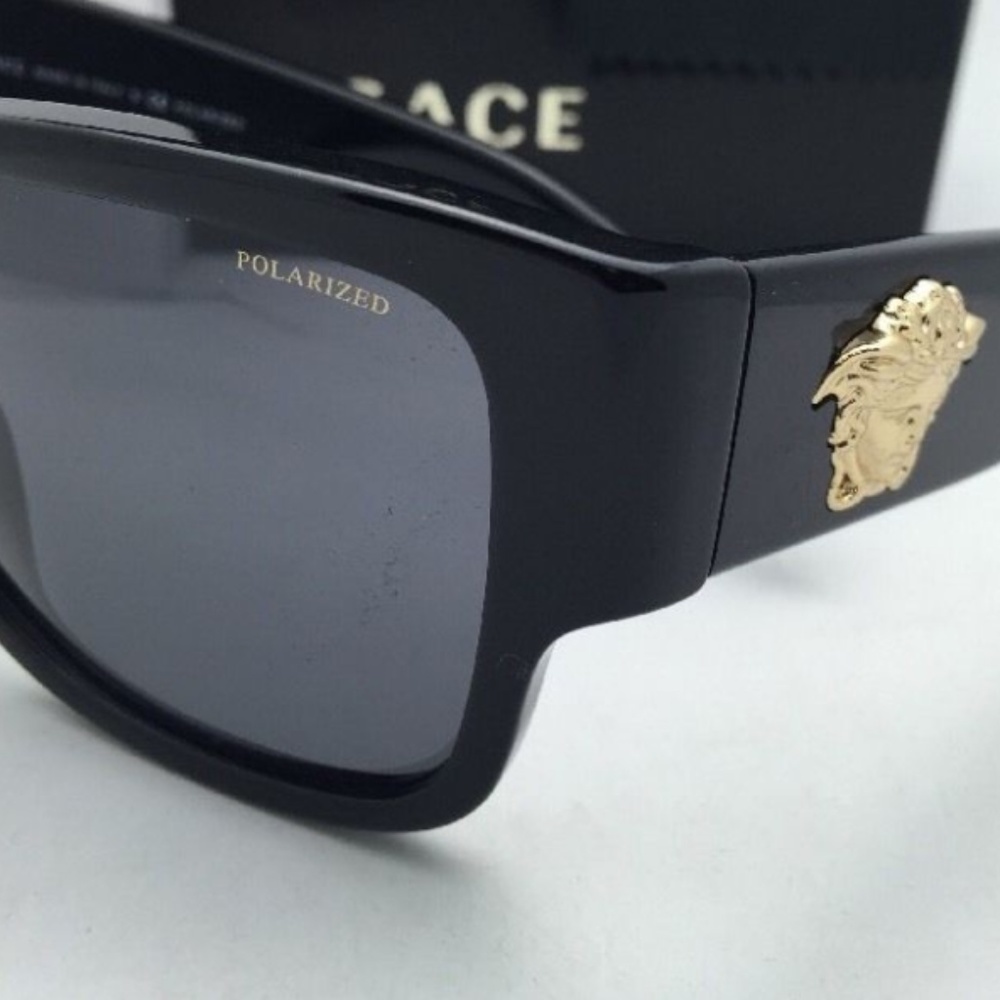 NWT Authentic Mens Versace Square Sunglasses - Picture 5 of 8